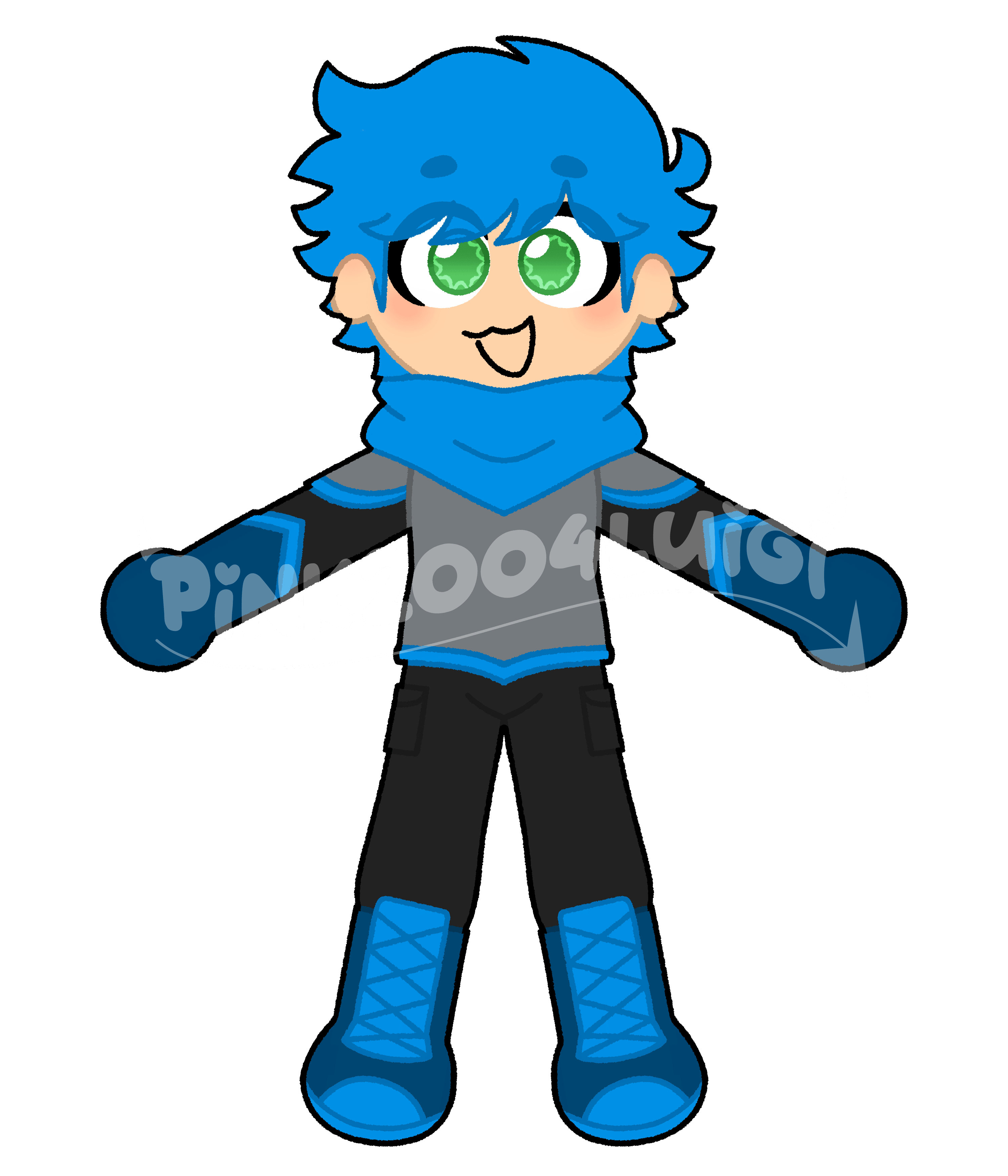 OC Reference - Blue Redesign